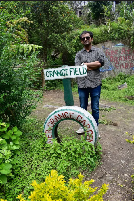 Rimbi orange garden near pelling