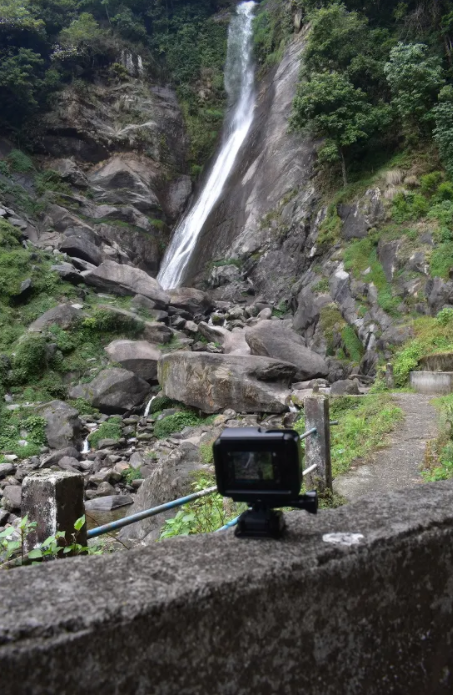 Phamrong waterfalls in yuksom west sikkim