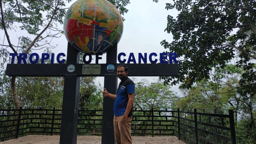 Tropic of Cancer from Aizawl to Thenzawl.