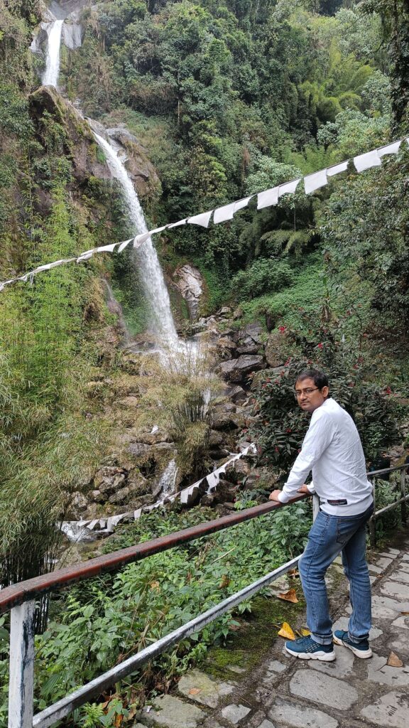 Seven sister waterfall from gangtok to lachen